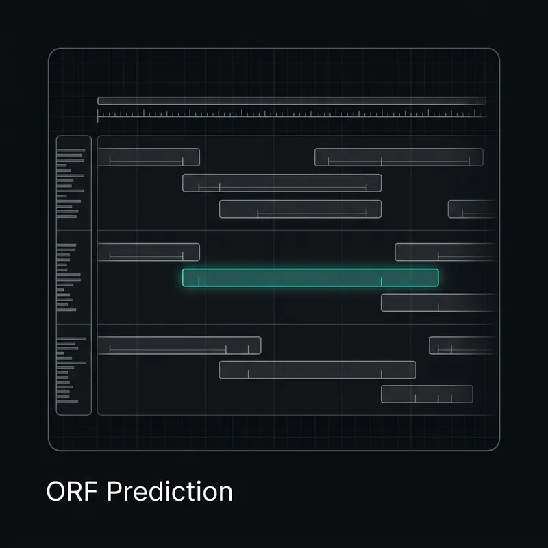 ORF Prediction. Open reading frame detection.